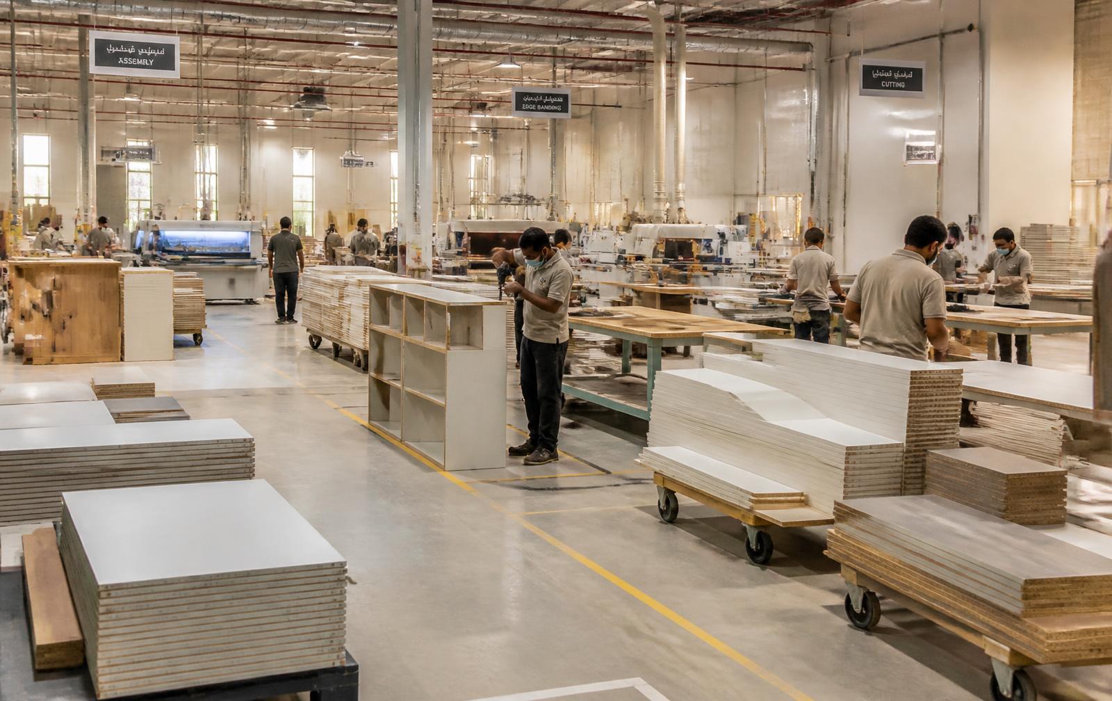 Kitchen Palace joinery production floor