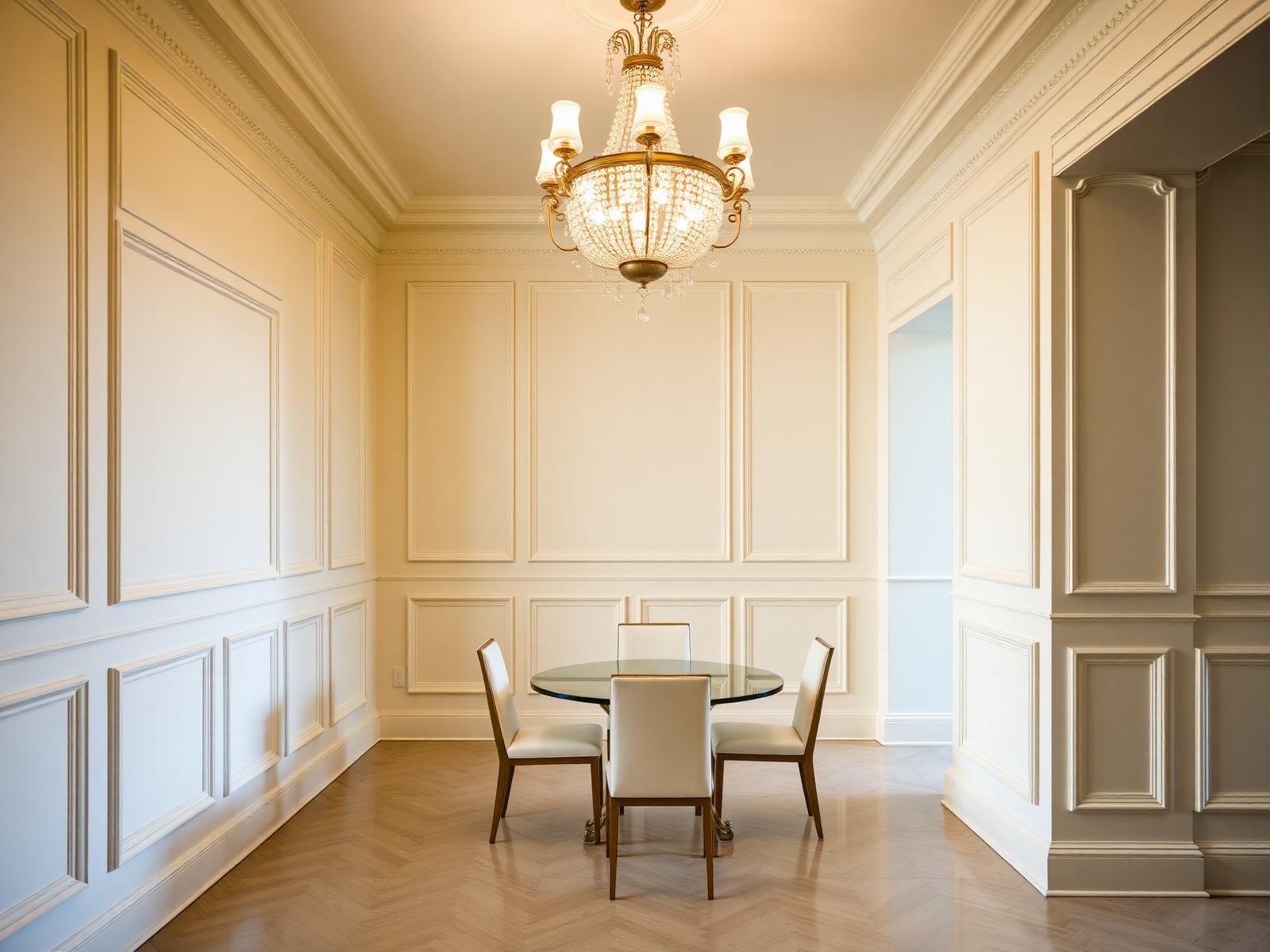 Cream Wainscoting
