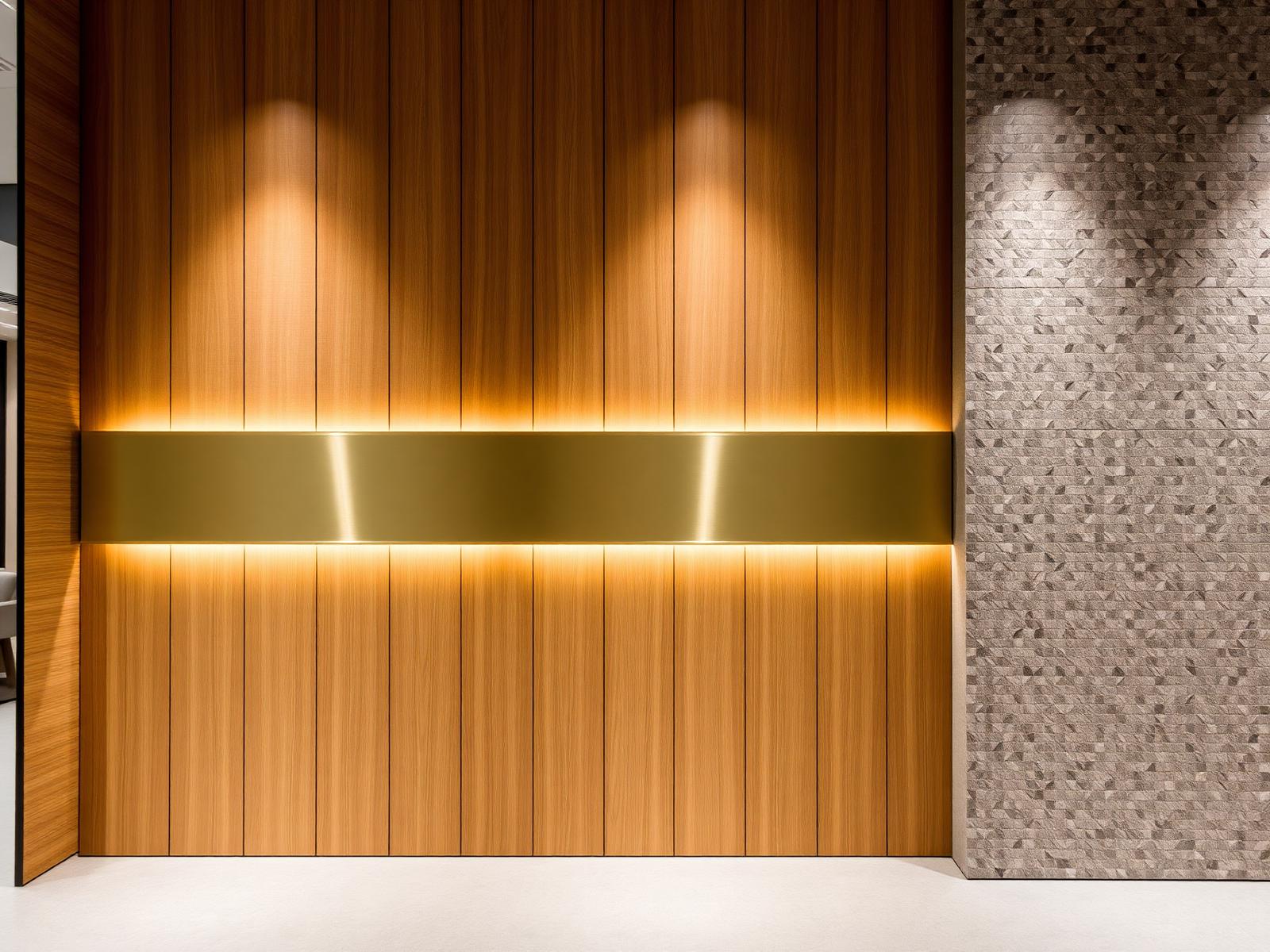 Oak + Brass Composition