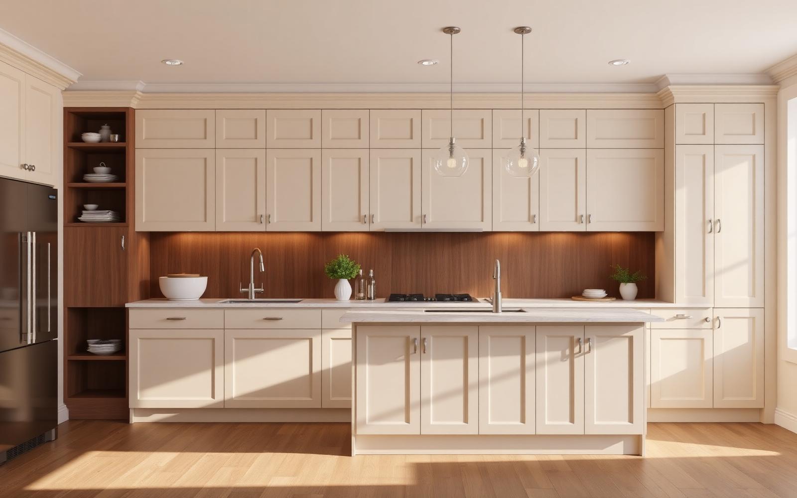 Soft Beige Kitchen
