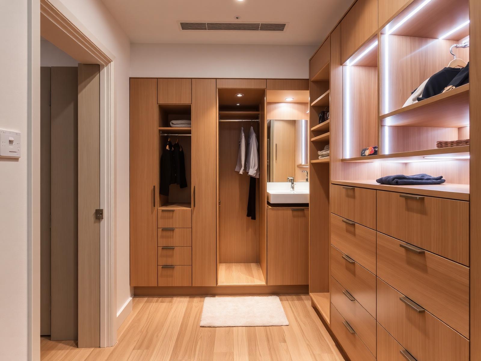 Compact Apartment Walk-in