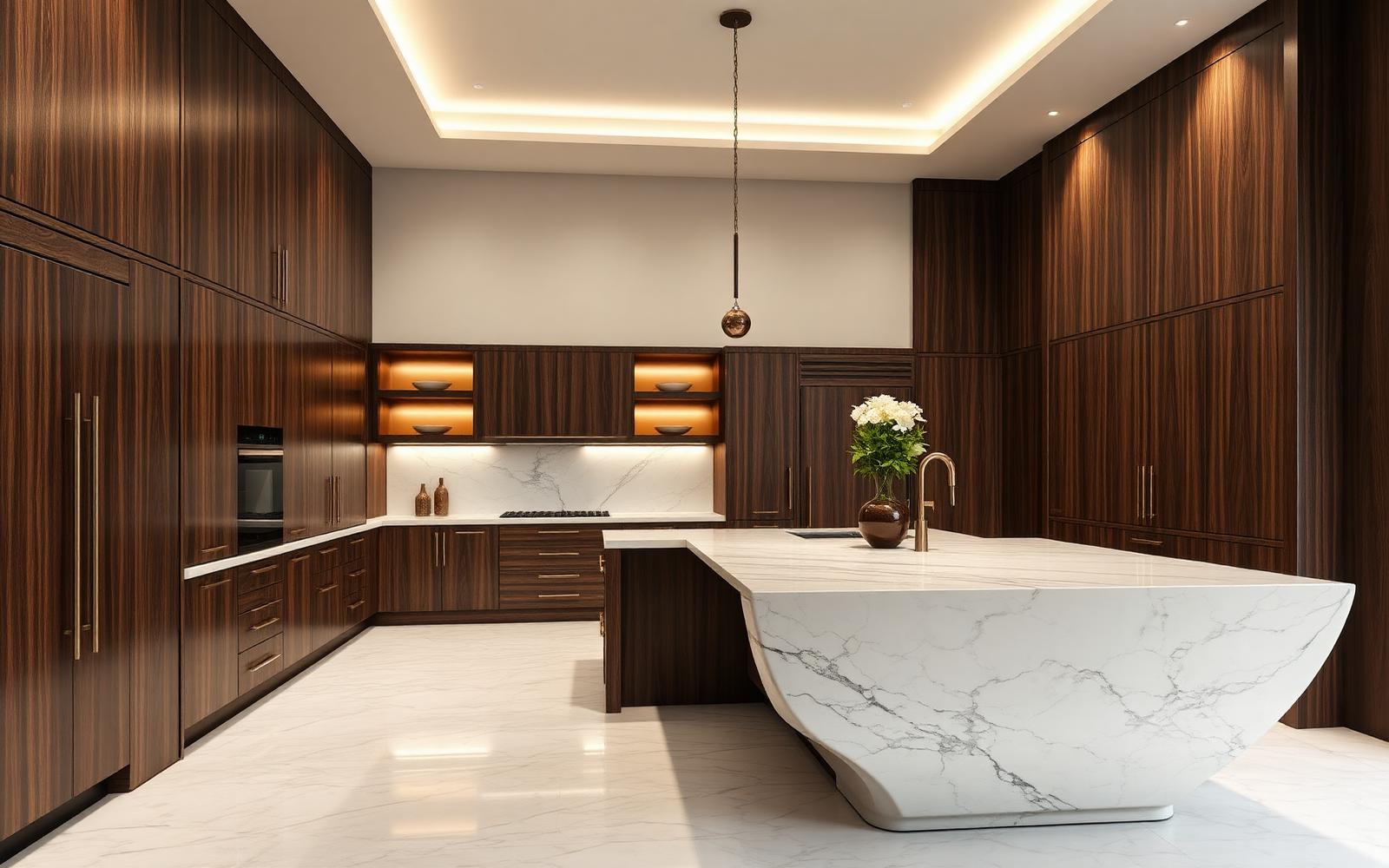 Walnut Horizon Kitchen