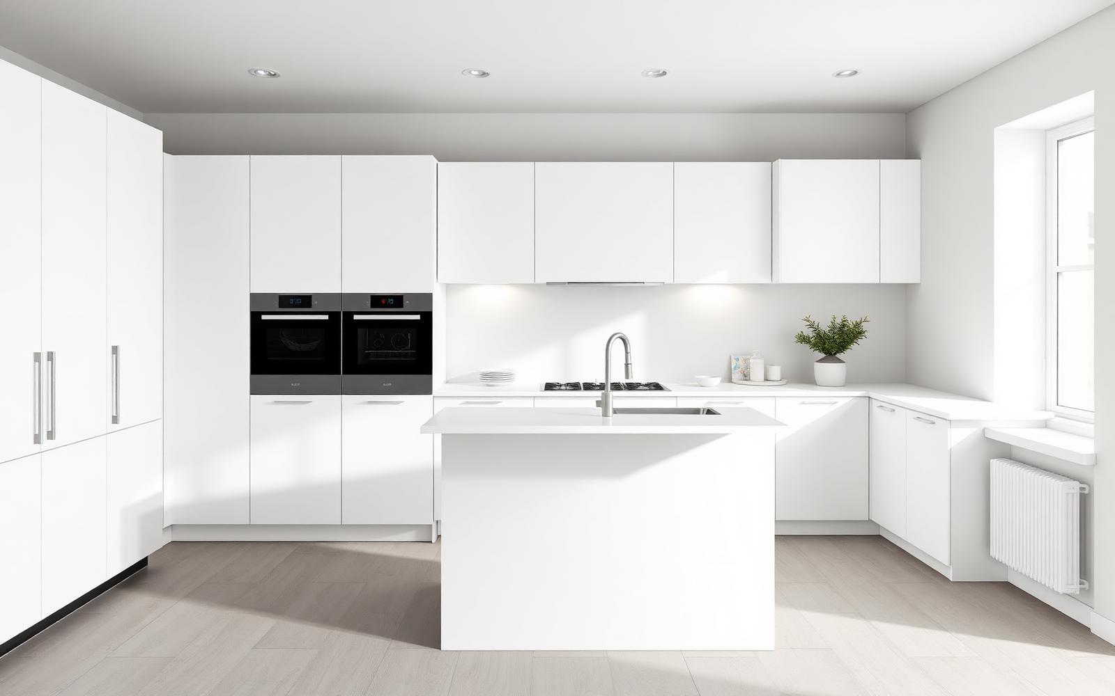 Cloud Handleless Kitchen