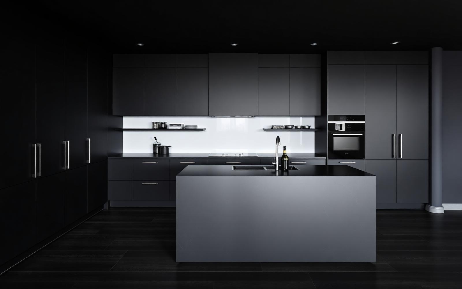 Obsidian Silence Kitchen