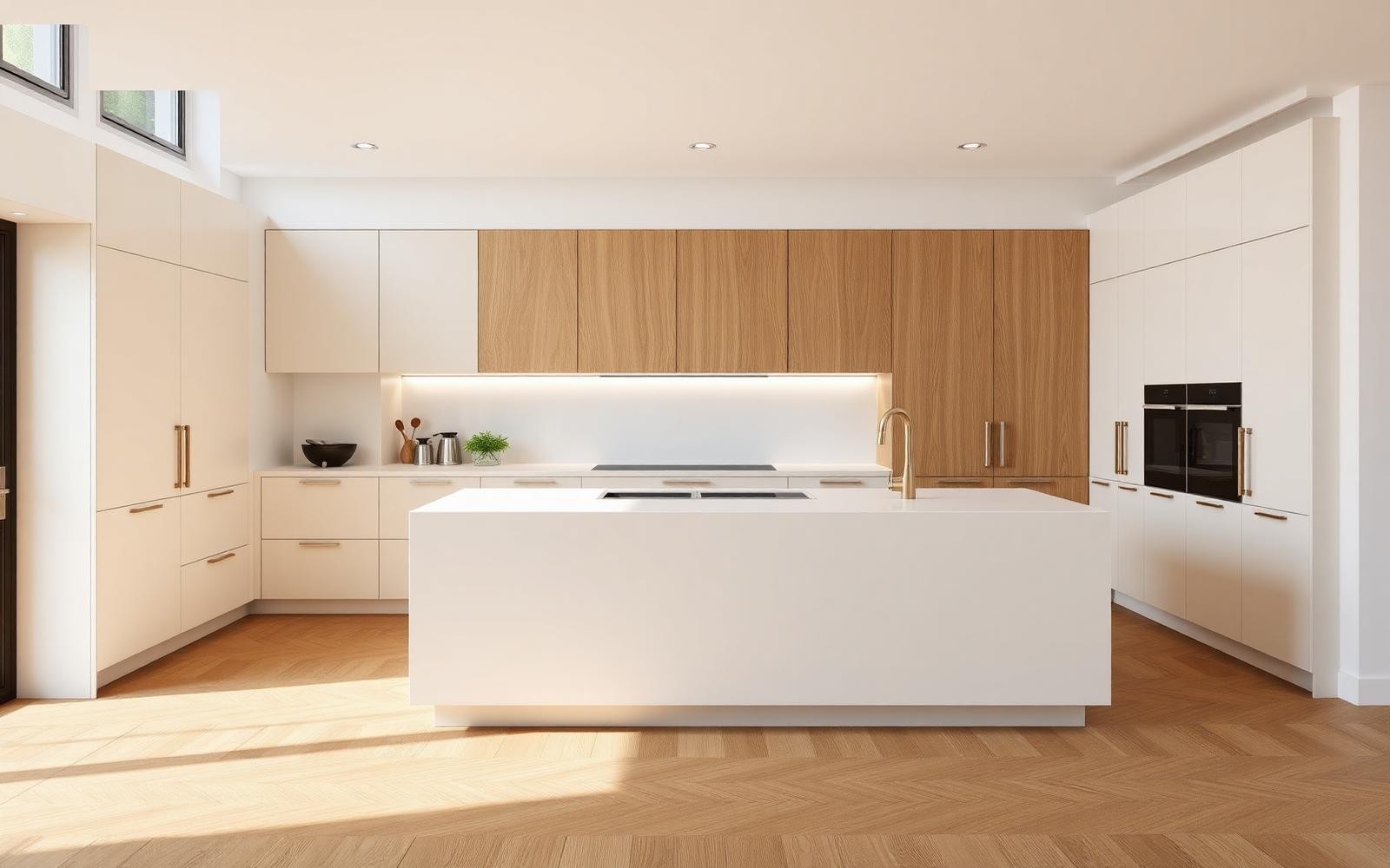 Ivory Line Kitchen