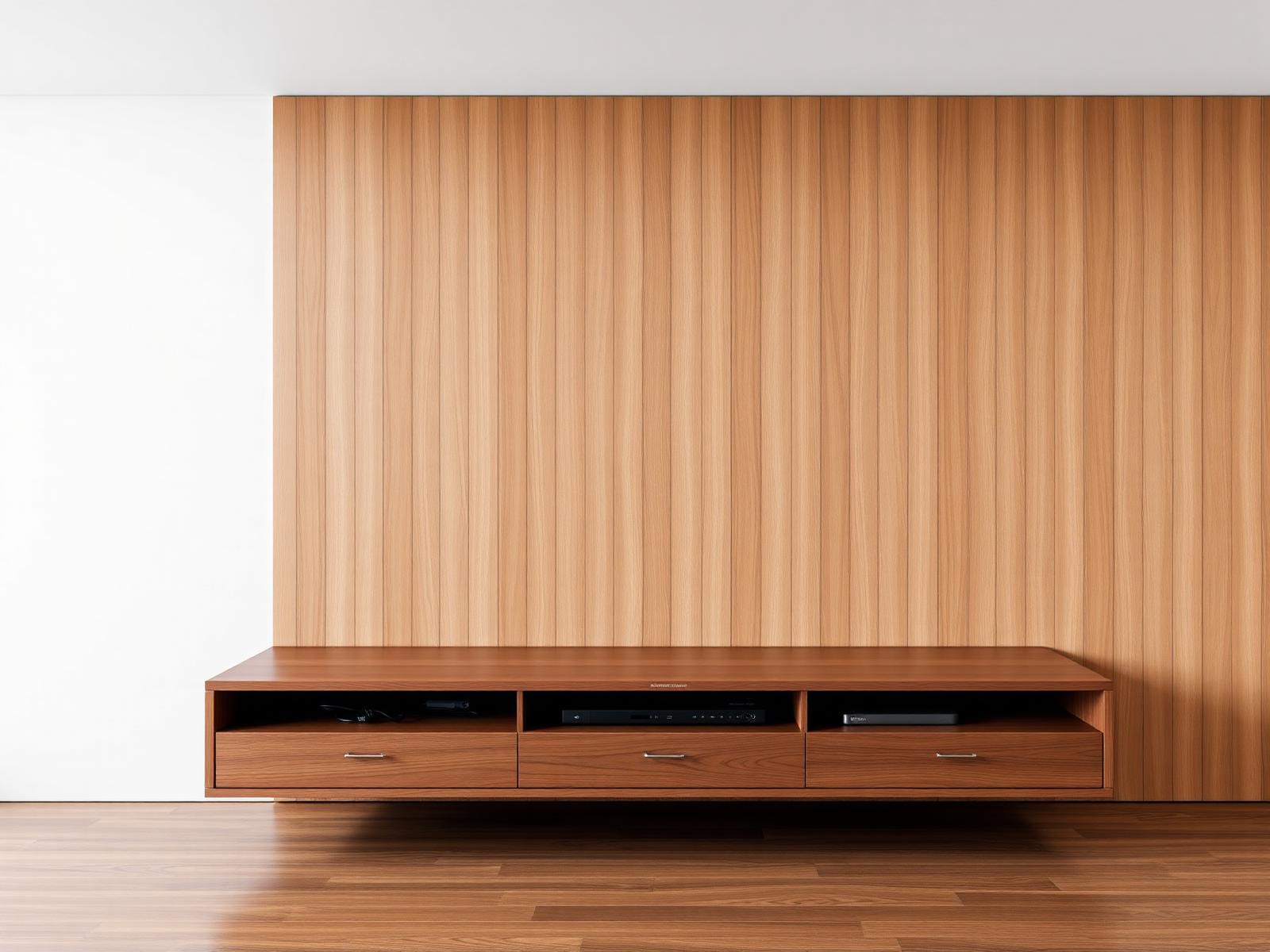 Slat-back Minimal Console
