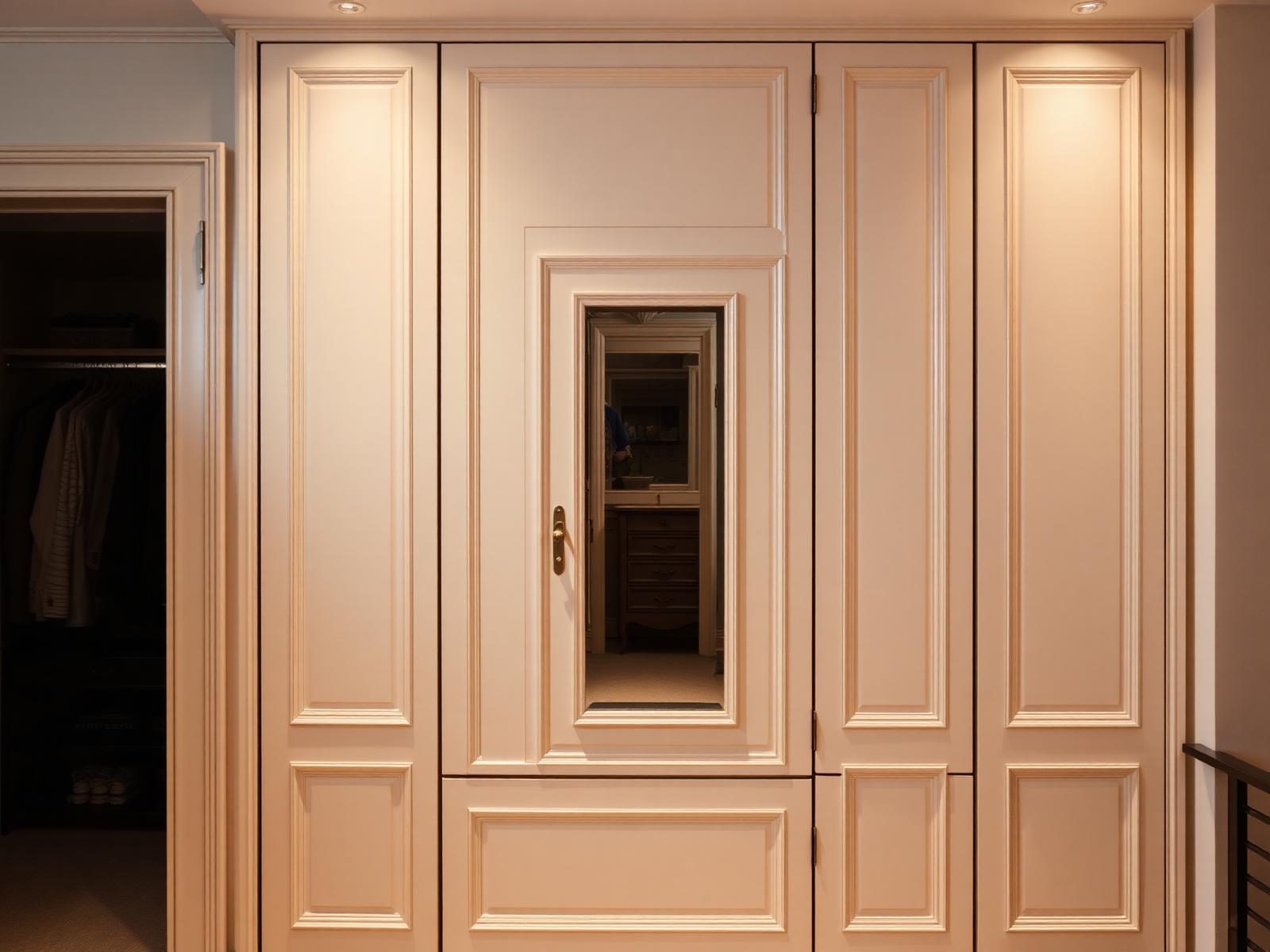 Framed Ivory Wardrobe